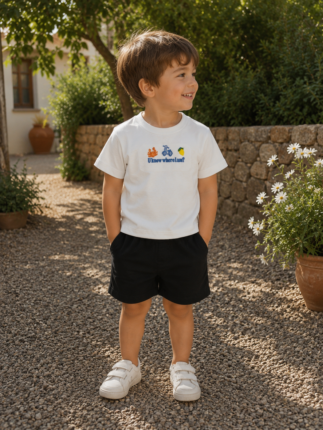 Gabardin Şortlu Rota Takım 2-6 Yaş